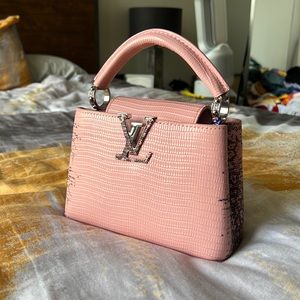 LV Mini Capucines Crocodile